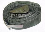 2x Heavy Duty Old School militaire spanbanden groen vintage, Verzamelen, Militaria | Algemeen, Ophalen of Verzenden, A, A, A