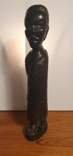 Afrikaans houten beeld., Antiek en Kunst, Ophalen of Verzenden