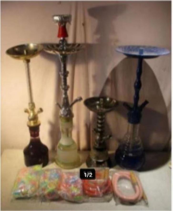 Verschillende Prima Waterpijpen, Verzamelen, Rookartikelen, Aanstekers en Luciferdoosjes, Zo goed als nieuw, (Water)pijp, Ophalen of Verzenden