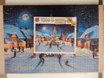 * King kerst dorp / Christmas village puzzel 1000 stukjes *, Ophalen of Verzenden, 500 t/m 1500 stukjes, Zo goed als nieuw, Legpuzzel