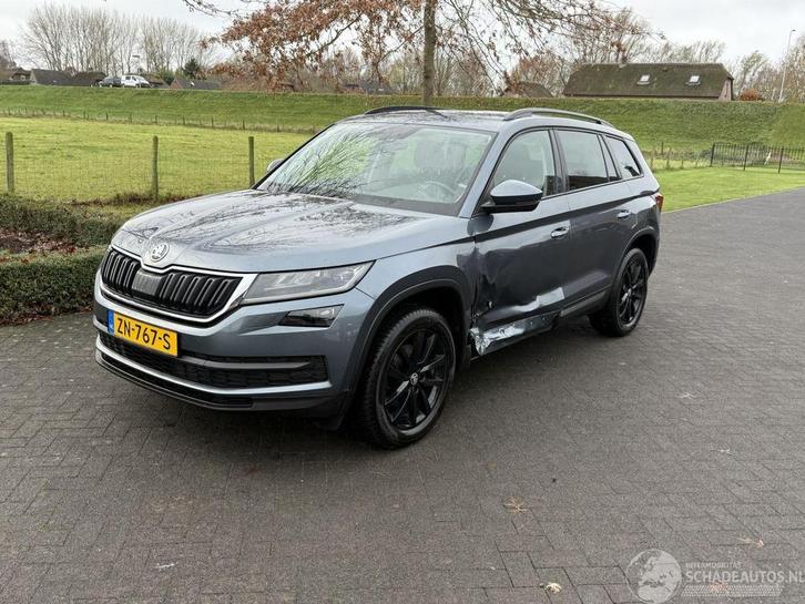 Skoda Kodiaq 1.4 TSI / Automaat (bj 2018), Auto diversen, Schadeauto's, Skoda, Automaat, Benzine, SUV of Terreinwagen, Zilver of Grijs