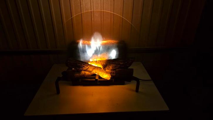 Electrische sfeervolle haard, Huis en Inrichting, Haarden, Elektrische haard, Ophalen