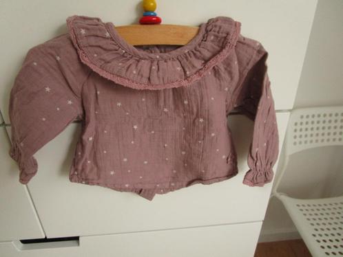 Tocoto Vintage - schattig blousje maat 3 maanden, Kinderen en Baby's, Babykleding | Maat 62, Zo goed als nieuw, Meisje, Overhemdje of Bloesje