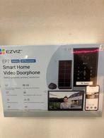 Ezviz CS-EP7 Draadloze 2K Deurbel met Zonnepaneel - Nieuw!, Beweging, Nieuw, Ophalen of Verzenden, Compleet systeem