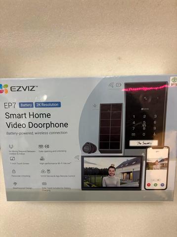 Ezviz CS-EP7 Draadloze 2K Deurbel met Zonnepaneel - Nieuw! beschikbaar voor biedingen