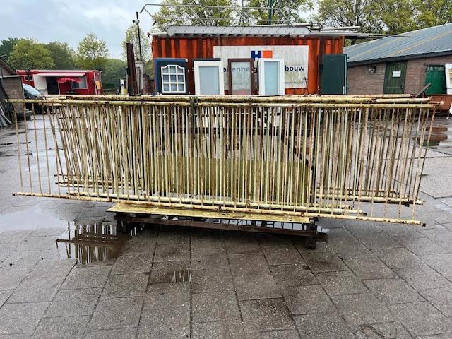 ijzeren Tuinhekken hekken spijlenhek, Tuin en Terras, Tuinhekken en Hekwerk, Gebruikt, Spijlenhekwerk, IJzer, Ophalen