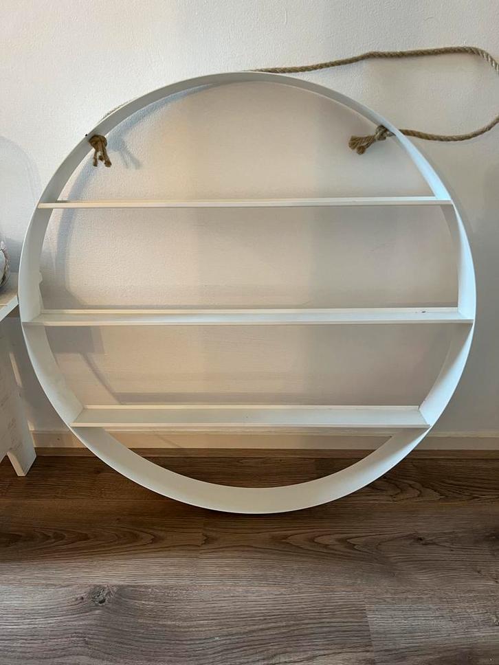 Mooi ijzeren wandrek - zgan!, Huis en Inrichting, Woonaccessoires | Wandplanken en Boekenplanken, Zo goed als nieuw, Ophalen