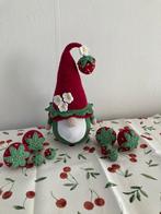 Met de hand gehaakte aardbei gnome set en accessoires, Hobby en Vrije tijd, Ophalen of Verzenden, Nieuw, Haken, Overige typen