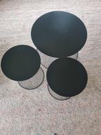 Woood Suus salon en bijzettafels, Huis en Inrichting, Tafels | Bijzettafels, Ophalen, Minder dan 45 cm, Minder dan 55 cm, Metaal of Aluminium