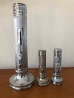3 Vintage Zaklantaarns, Ophalen, Gebruikt, Batterij