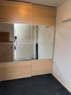 IKEA PAX zweefdeurkast met spiegeldeel, Huis en Inrichting, 200 cm of meer, Gebruikt, Met hangruimte, 50 tot 75 cm