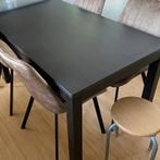 Mooi tafel 130x80 uitschuifbaar, Ophalen, 50 tot 100 cm, Zo goed als nieuw, 150 tot 200 cm