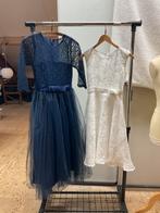 Blauw feestjurkje maat 160, Kinderen en Baby's, Ophalen of Verzenden, Zo goed als nieuw
