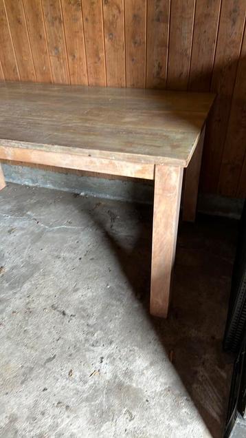 Eetkamertafel tafel eten 4 personen hout eettafel