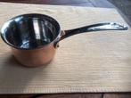 t.k.sauspannetje copper-inox 10x6cm 418gram professioneel, Ophalen, Rvs