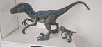 Grote velociraptor Blue speelgoedfiguren jurassic world, Ophalen of Verzenden, Zo goed als nieuw