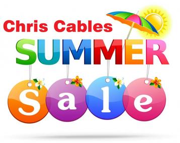 Chris Cables zomeractie - 3 halen 2 betalen! Laatste dagen! beschikbaar voor biedingen