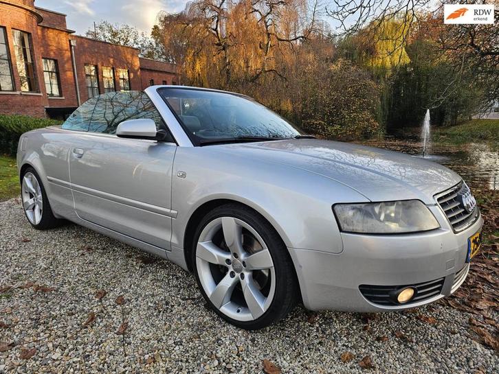Audi A4 Cabriolet 2.4 V6 XENON/leer/AIRCO, Auto's, Audi, Bedrijf, Te koop, A4, ABS, Airbags, Airconditioning, Centrale vergrendeling
