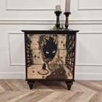Alice in Wonderland Kast - Handgeschilderd & Uniek, Huis en Inrichting, Ophalen of Verzenden, 25 tot 50 cm