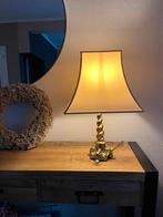 Prachtige grote vintage messing/bronzen tafellamp, Huis en Inrichting, Lampen | Tafellampen, Ophalen of Verzenden