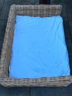 Rieten hondenmand XL, Ophalen, Zo goed als nieuw, Riet