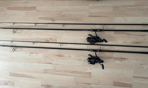 Fox Warrior S karperhengels, Watersport en Boten, Hengelsport | Karpervissen, Gebruikt, Complete set, Ophalen