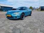 Mazda MX-5 1.6 I 2001, Achterwielaandrijving, Zwart, 4 cilinders, Cabriolet