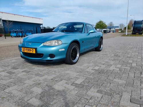 Mazda MX-5 1.6 I 2001, Auto's, Mazda, Particulier, MX-5, Lichtmetalen velgen, Metallic lak, Sportstoelen, Benzine, E, Cabriolet