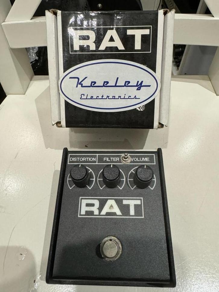 Rat Distortion met Keeley Mod, Muziek en Instrumenten, Effecten, Zo goed als nieuw, Distortion, Overdrive of Fuzz, Ophalen