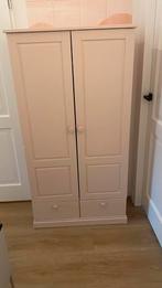 Lichte roze (kleding) kast, Huis en Inrichting, Gebruikt, 150 tot 200 cm, 25 tot 50 cm, Met deur(en)