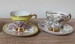 2 vintage Kop en Schotels, Antiek en Kunst, Antiek | Servies los, Ophalen of Verzenden
