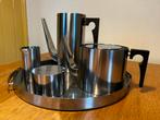 Stelton thee- en koffieset, Cylinda by Arne Jacobsen, Ophalen