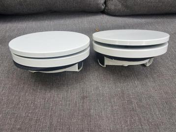 Twee verstelbare ventilatierooster 125 mm beschikbaar voor biedingen