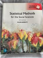 Statistical Methods for the social sciences Alan Agresti, Boeken, Gelezen, Ophalen of Verzenden, WO