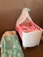 Baby Born Poppenbedje met Geluid, Ophalen of Verzenden, Gebruikt, Babypop