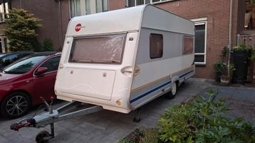Bürstner 420TN fun (2003) met Dorema Olympic XL 270 voortent beschikbaar voor biedingen