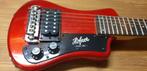 Höfner Shorty Reisgitaar (Rood) - Inclusief Originele Gigbag, Muziek en Instrumenten, Overige merken, Hoffner, Ophalen of Verzenden
