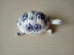 Delftsblauw beeld  schildpad doosje, Ophalen, Zo goed als nieuw, Dier