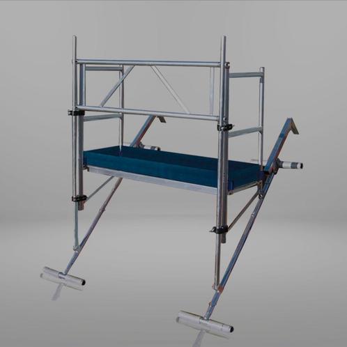 ASC Daksteiger 2zijdes., Doe-het-zelf en Verbouw, Steigers, Zo goed als nieuw, Rolsteiger of Kamersteiger, 5 meter of hoger, Ophalen