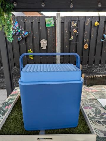 Blauwe Koelbox - 24 Liter beschikbaar voor biedingen