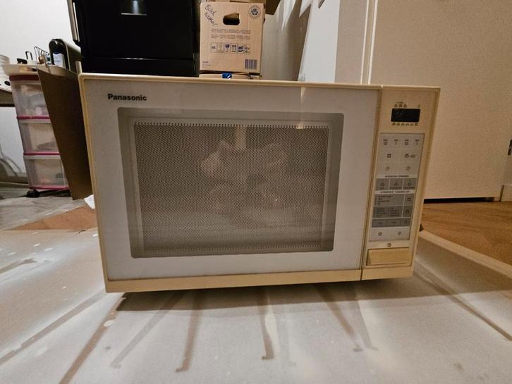 Panasonic Magnetron - Gebruikt, Witgoed en Apparatuur, Magnetrons, Gebruikt, Vrijstaand, Magnetron, 45 tot 60 cm, Draaiplateau