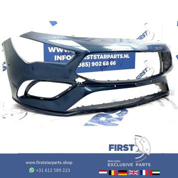 W118 BUMPER CLA AMG VOORBUMPER C118 ZWART WIT GRIJS BLAUW RO beschikbaar voor biedingen