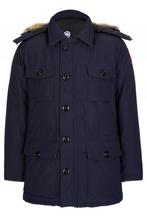 Canada goose heren winterjas L banff, Maat 52/54 (L), Blauw, Canada Goose, Ophalen of Verzenden