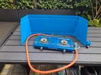 Campinggaz 2 pits gasstel, Caravans en Kamperen, Ophalen, Gebruikt