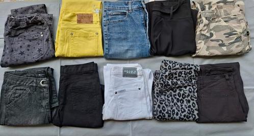 Tiener meisjes broeken pakket 164 /170/ 27  (10 stuks), Kinderen en Baby's, Kinderkleding | Maat 170, Gebruikt, Meisje, Broek