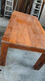 Teak teaken eettafel tuintafel massief, Ophalen, Zo goed als nieuw