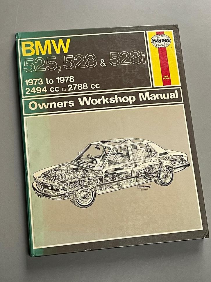 Haynes Owners Workshop Manual voor de BMW 524,528 & 528i, Auto diversen, Handleidingen en Instructieboekjes, Ophalen of Verzenden