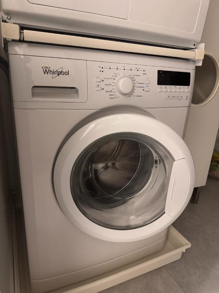wasmachine, Witgoed en Apparatuur, Wasmachines, Gebruikt, 85 tot 90 cm, 1200 tot 1600 toeren, Ophalen