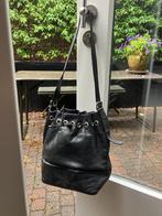 Gianni Versace Bucket bag zwart leer, Verzenden, Gebruikt, Zwart, Shopper