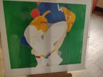 Werk van De Jong genaamd Players A/P staat  voor, Antiek en Kunst, Kunst | Litho's en Zeefdrukken, Ophalen of Verzenden